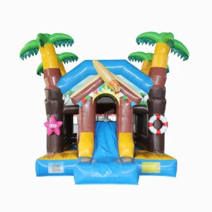 Beach Surf Combo Bounce House